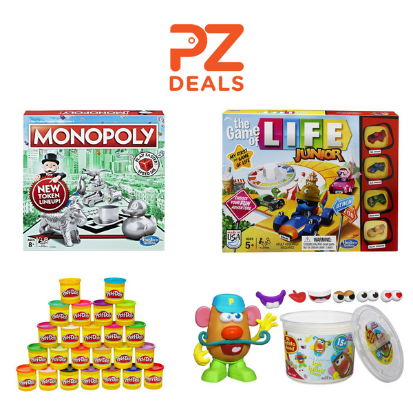 Up to 50% off toys and board games