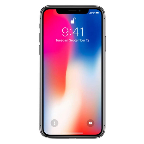 Unlocked Apple iPhone X, 256 GB (Refurbished)