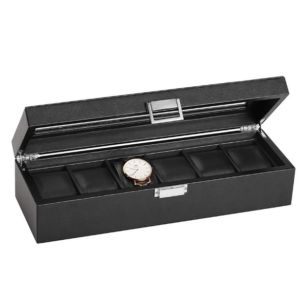 Large Watch Organizer With Glass Top