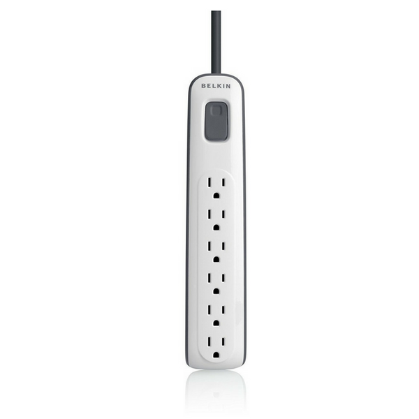 Belkin 6-Outlet AV Power Strip Surge Protector