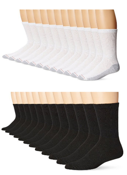 12 pares de calcetines Hanes FreshIQ para hombre