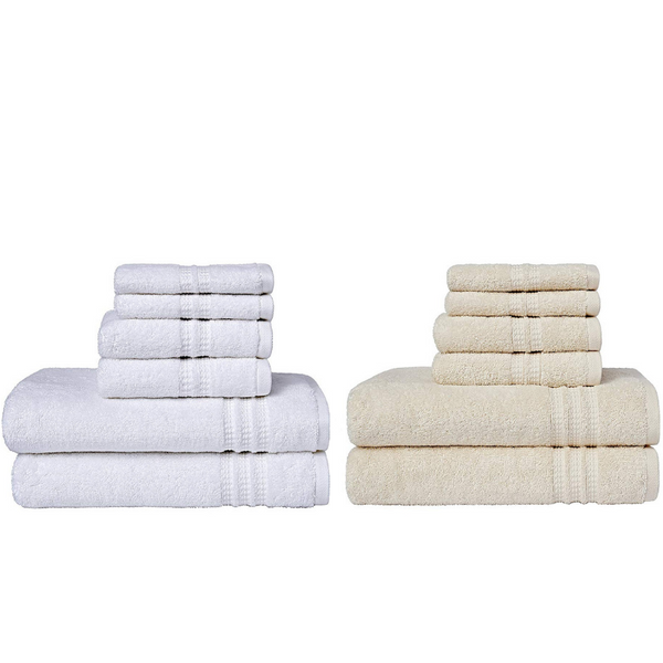 6 piece towel sets