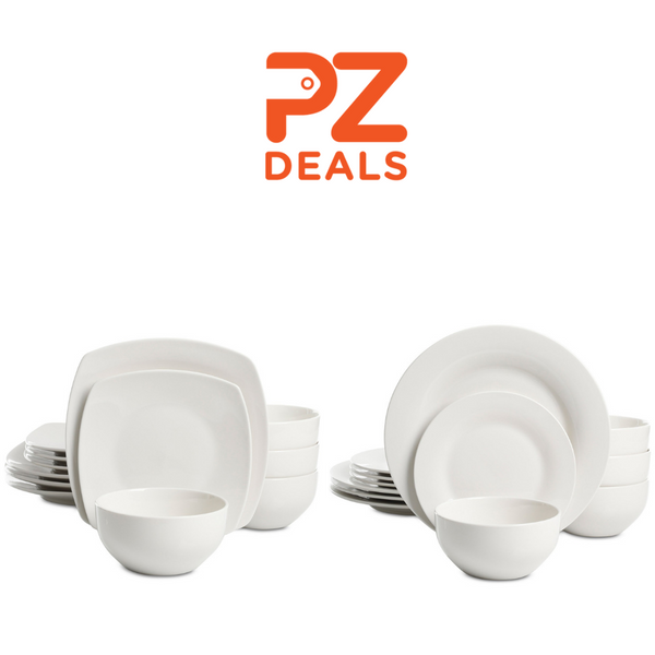 Martha Stewart Essentials 12 Piece Dinnerware Sets