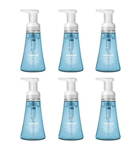 6 Bottles of Method Foaming Hand Soap, Sea Minerals