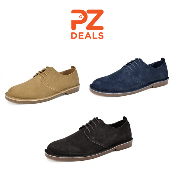 Bruno Marc New York suede oxfords