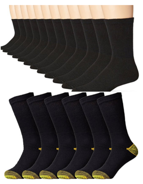 Pack of 6 men's cotton socks