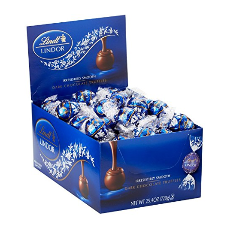 Box of 60 Lindt LINDOR Dark Chocolate Truffles