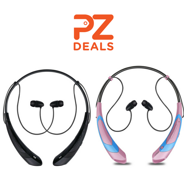 Wireless Bluetooth Neckband Headphones With Mic