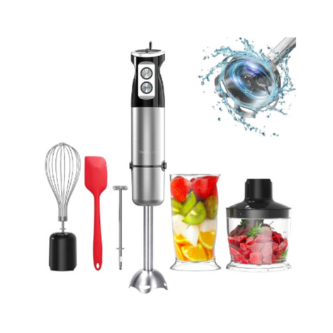 6-in-1 Immersion Hand Blender