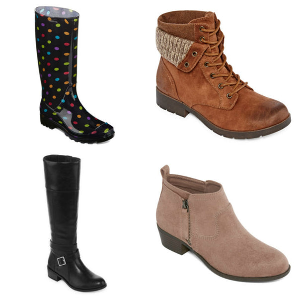 Buy 1 get 2 FREE on women's boots from JCPenny