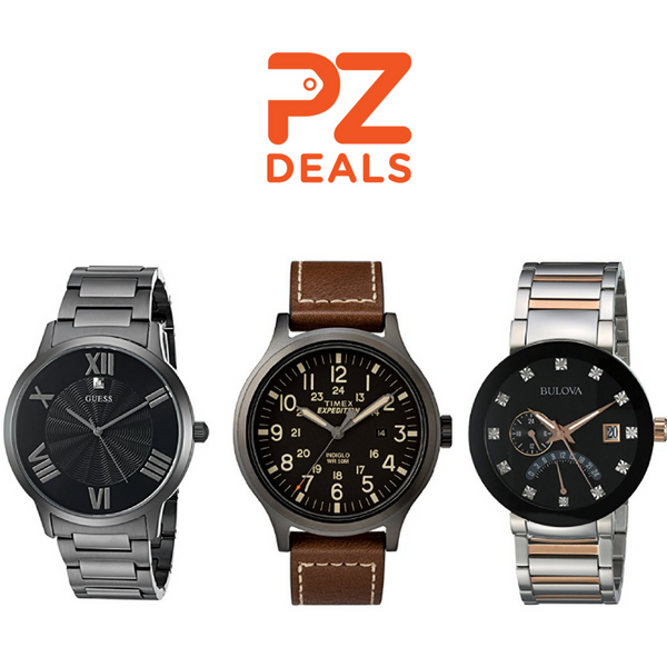 Up to 50% off Citizen, Casio, Nautica, Bulova, Guess, Emporio Armani and Timex watches