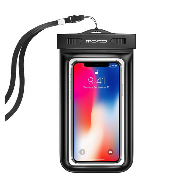 Funda universal impermeable para teléfono.