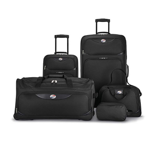 American Tourister 5-Piece Softside Luggage Set