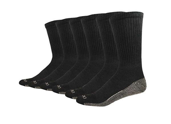 Pack of 18 Men's Dickies Dri-Tech Moisture Control Crew Socks