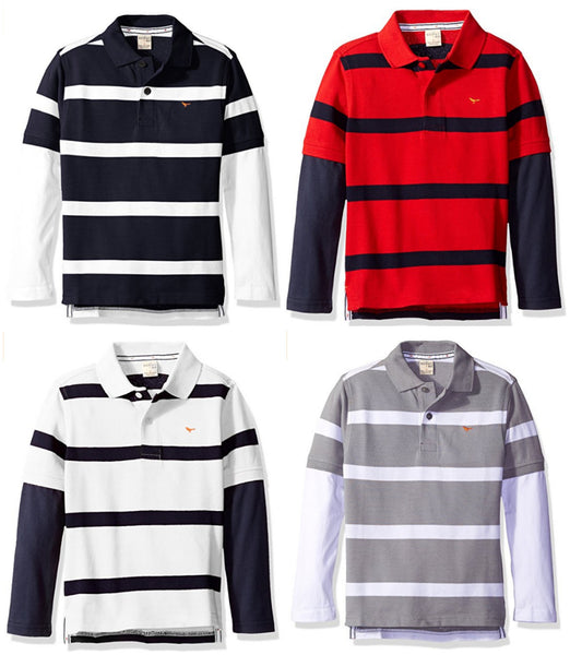 Scout + Ro Boys' Polo Two-Fer Shirts