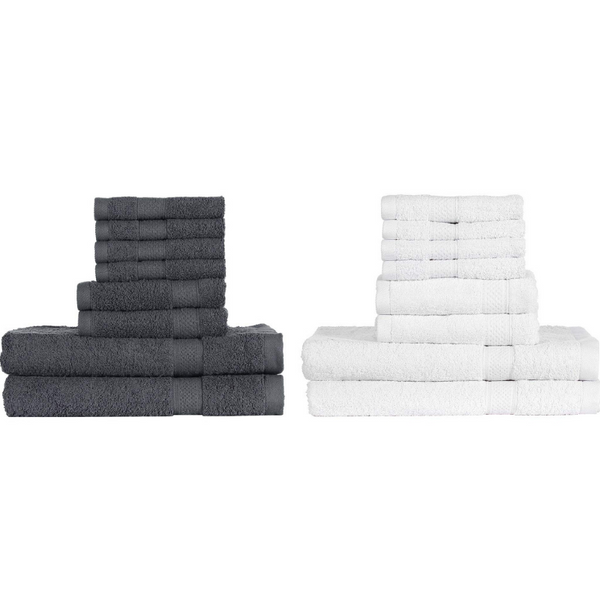 8 piece cotton towel set