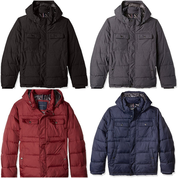 Tommy Hilfiger puffer jackets