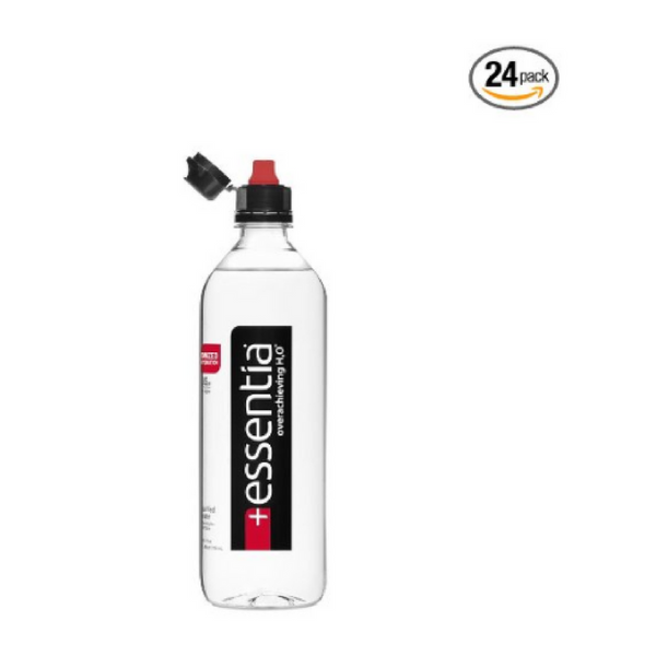 24 bottles of Essentia water