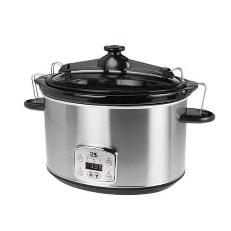 Kalorik 8-Qt Digital Slow Cooker with Locking Lid