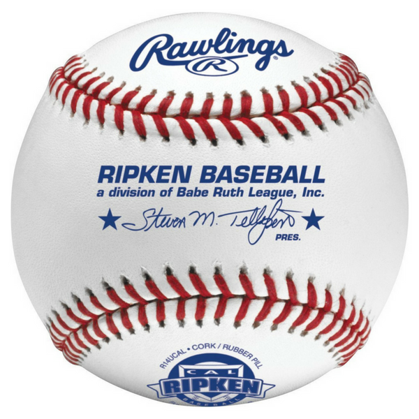 Paquete de 24 pelotas de béisbol Rawlings Cal Ripken League Play