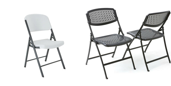 Set of 4 Lifetime or Flex One folding chairs