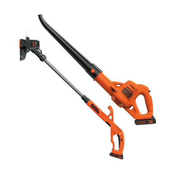 Black+Decker 20V MAX 10" Combo de recortadora/bordeadora + barredora