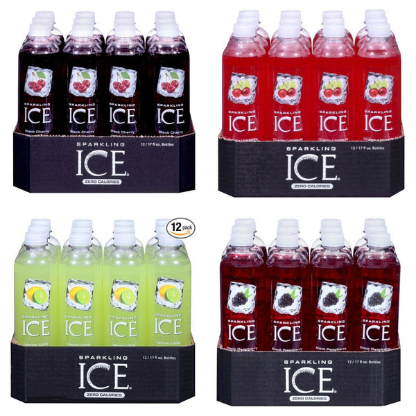 Pack of 12 Sparkling Ice bottles