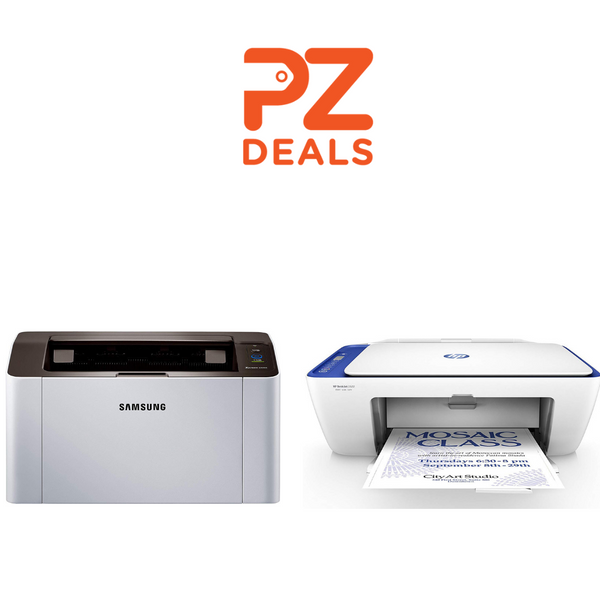 Samsung Xpress Wireless Monochrome Laser Printer and HP All In One Printers On Sale