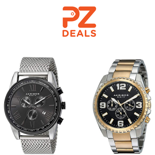 2 Days Only: Save 30% on Burgi and Akribos Watches