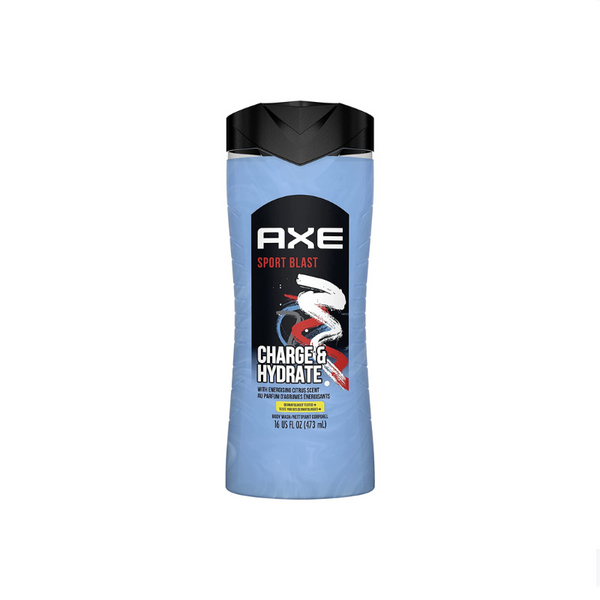 AXE 2 in 1 Sport Blast Body Wash and Shampoo for Men