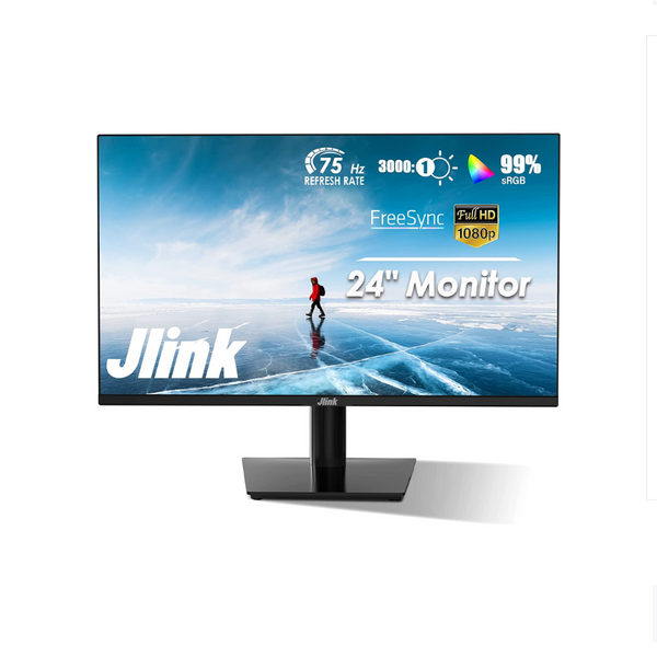 Monitor de computadora Jlink Monitor FHD de 24 pulgadas