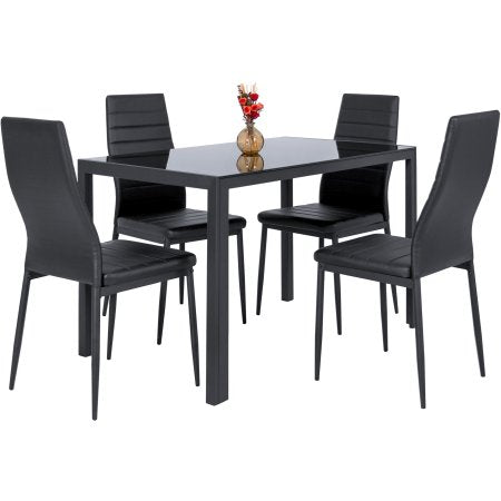 Juego de mesa de comedor de cocina de 5 piezas Best Choice Products