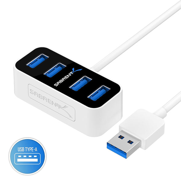 Sabrent 4 Port Mini Portable USB 3.0 Hub