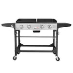 Royal Gourmet 4-Burner Flat Top Gas Grill and Griddle Combo