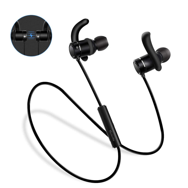 Bluetooth Headphones, Techvilla Wireless Earbuds Hall Magnetic Sports Earphones