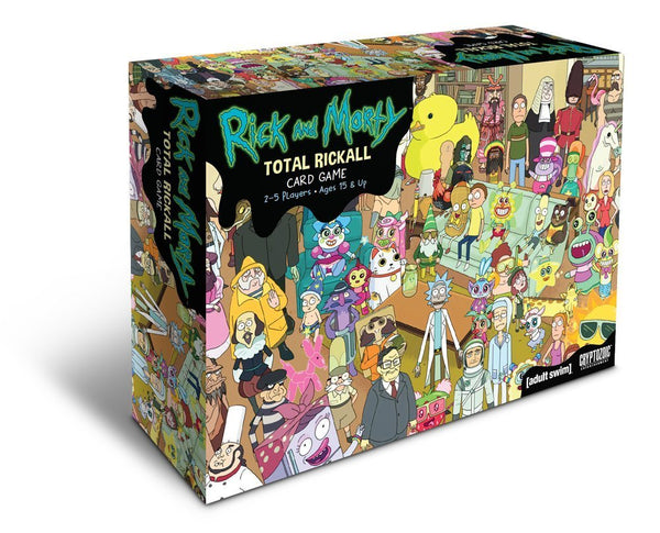 Juego de cartas cooperativo Rick and Morty Total Rickall