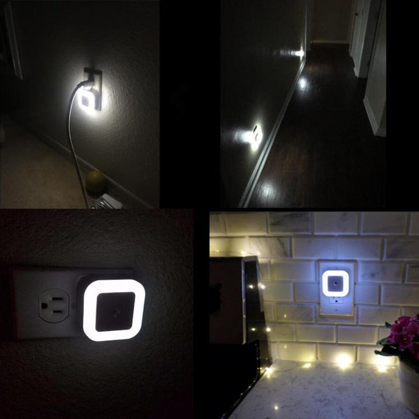 Pack of 4 LED night lights with smart sensor