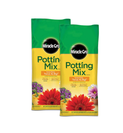 2-Pack Miracle-Gro Potting Mix