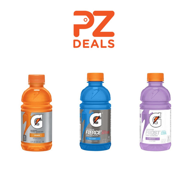 24 Pack of 12 oz Gatorade