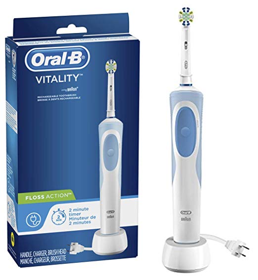 Oral-B Vitality FlossAction Cepillo de dientes eléctrico con temporizador automático