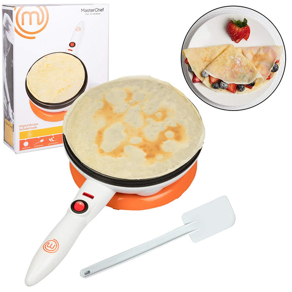 MasterChef Cordless Crepe Maker with FREE Recipe Guide