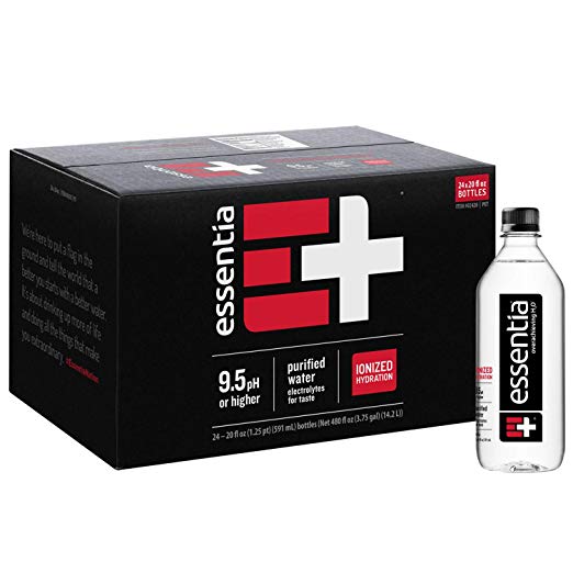 24 Bottles Of Essentia Water Ionized Alkaline Bottled Water