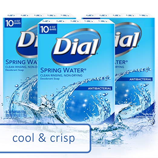 30 Dial Antibacterial Gold Or Spring Water Bars Soap