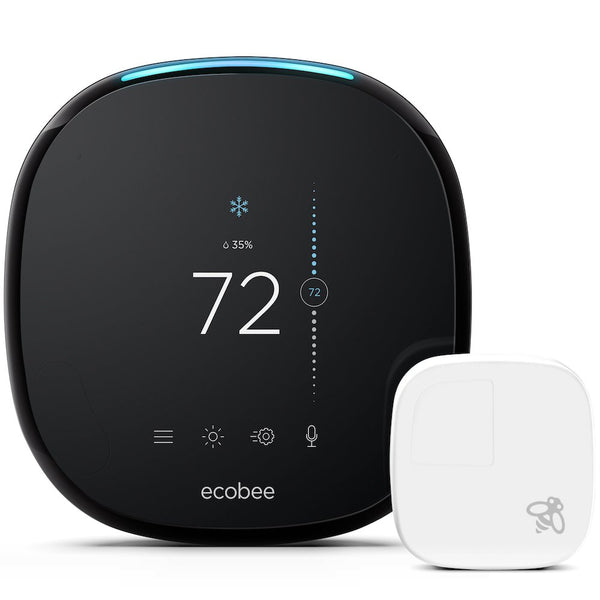 Termostato inteligente Ecobee 4 con sensor de habitación