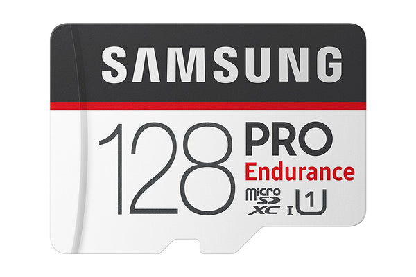 128GB Samsung Pro Endurance U1 microSDXC Memory Card w/ Adapter