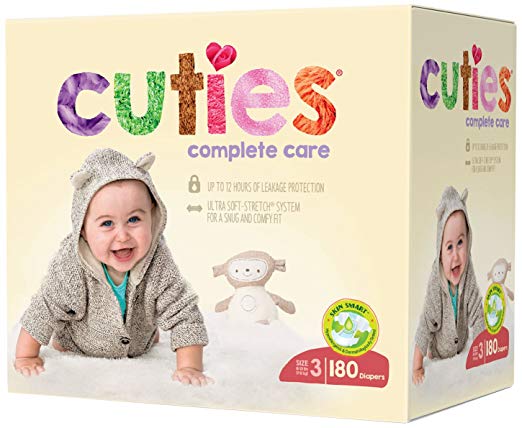 Pañales Cuties Complete Care Tallas 3, 5, 6 y 7 En Oferta