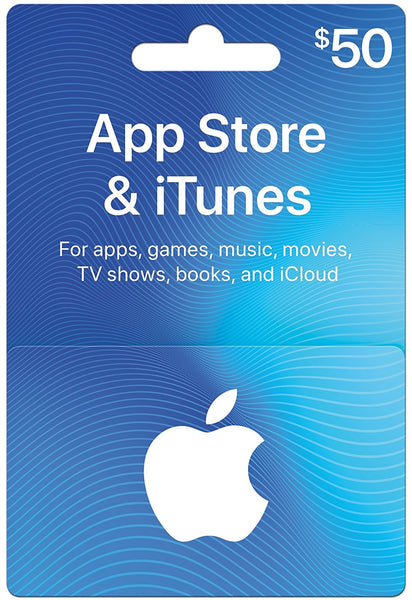 Tarjeta de regalo de iTunes de $50 por $40