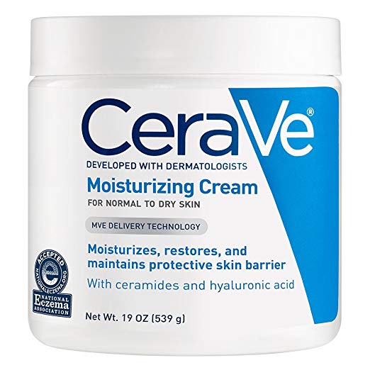 19oz CeraVe Daily Face and Body Moisturizing Cream