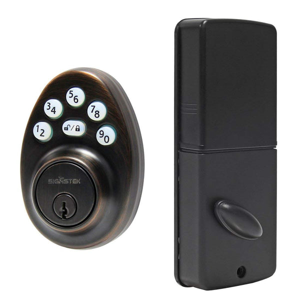 Electronic Keypad Deadbolt Door Lock with 1-Touch Locking