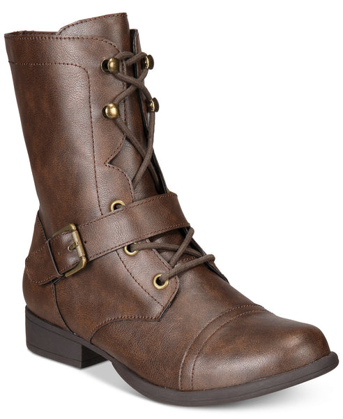 American Rag Women's Farahh Combat Booties (Black or Brown)